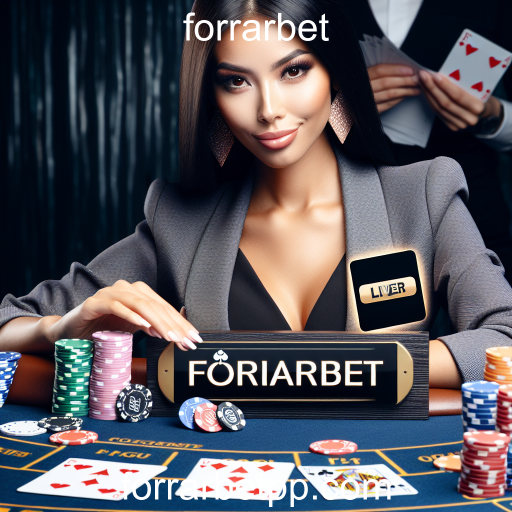 Experimente a Emoção do Cassino Ao Vivo no Forrarbet